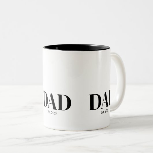 Modern Dad Established Mug (Devant droit)