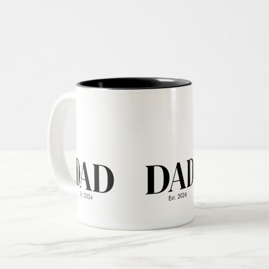 Modern Dad Established Mug (Devant gauche)