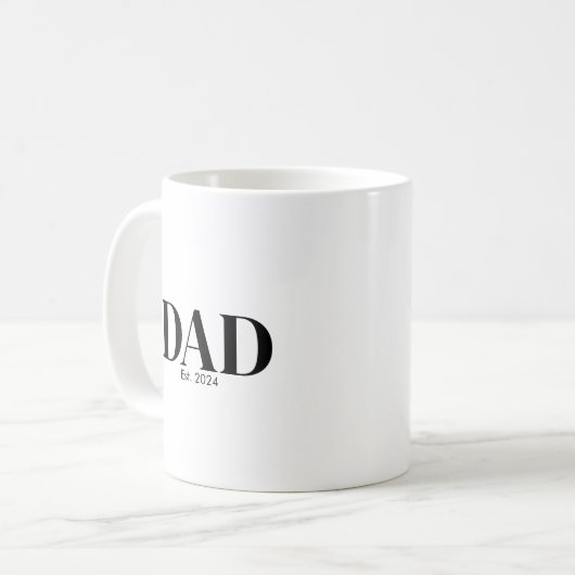 Modern Dad Established Mug (Devant gauche)