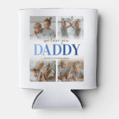 Modern Dad Photo Collage Blikjeskoeler (Voorkant)