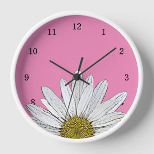 Modern Daisy Country Floral Pink