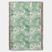 Modern Daisy Flowers Winter Deken (Voorkant Verticaal)