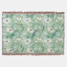 Modern Daisy Flowers Winter