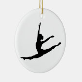 Modern Dancer Keramisch Ornament (Rechts)