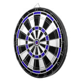 Modern  Dartboard Man Cave Decor Dartbord (Voorkant Rechts)