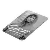 Modern Dashed Photo Afstuderen Magneet (Linkerzijde)