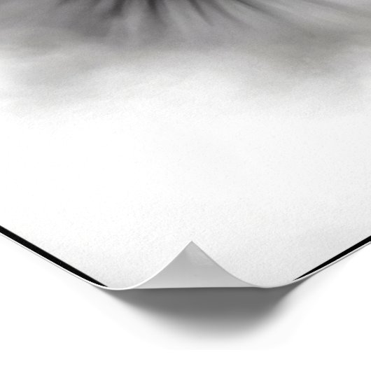 Modern Day Creepy Clown Portrait  Poster (Hoek)