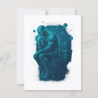 Modern Day Thinker Briefkaart
