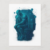 Modern Day Thinker Briefkaart (Voorkant)