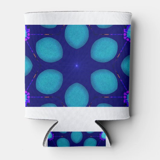 MODERN_Decoratie_LICHTE STAR_BLUE Blikjeskoeler (Voorkant)