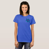 MODERN_Decoratie_LICHTE STAR_BLUE T-shirt (Voorkant volledig)