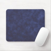 Modern Deep Blue Bokeh Mousepad Muismat (Met muis)