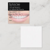 Modern Dentist Kantoor Appointment Visitekaartje (Voorkant / Achterkant)