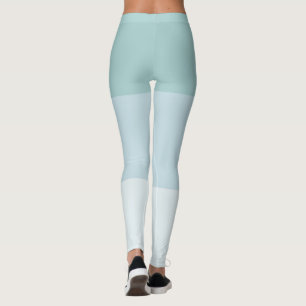 Modern Design Blue Green Elegant Sjabloon Pastel Leggings