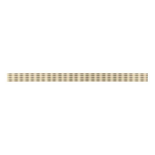 Modern design Gold op White Stripes Pattern 2 Lint (Voorkant)
