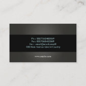 modern design-visitekaartje visitekaartje (Achterkant)