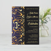 Modern Design Wedding Invitation (Debout devant)
