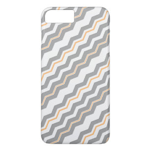 Modern Diagonaal Chevron met kleurendetails iPhone 8 Plus / 7 Plus Hoesje