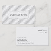 Modern Diagonaal Visitekaartje (Voorkant / Achterkant)
