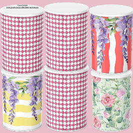 Modern diamantpatroon Decoupage rood Tissuepapier