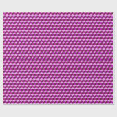 Modern Diamond Grid, Amethyst Paars en Violet Cadeaupapier (Vlak)