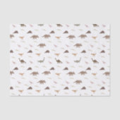 Modern Dinosaur Tissue Paper Tissuepapier (Voorkant)