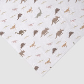 Modern Dinosaur Tissue Paper Tissuepapier (Detail)