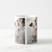 Modern Dog Pet Quote Photo Template Mug (Centre)
