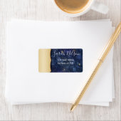 Modern Donk Blue Sparkly Etiket (Insitu)