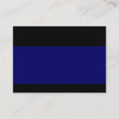 Modern - donkerblauw visitekaartje (Achterkant)