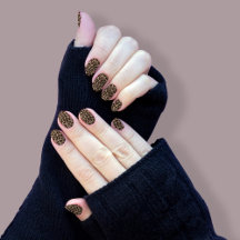 Modern donkerbruin luipaard cheetah patroon