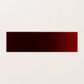 Modern donkerrood professioneel minimalist visitekaartjes (Binnenkant ongevouwen)