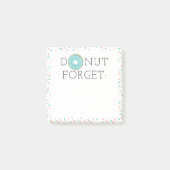 Modern Donut vergeet Post-it Notes (Voorkant)