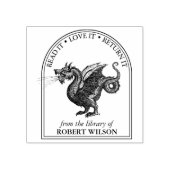 Modern Dragon Custom uit de Library of Rubberstempel (Afrduk)