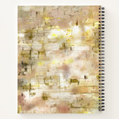  Modern drawing  elegant pattern spiral Notitieboek (Achterkant)