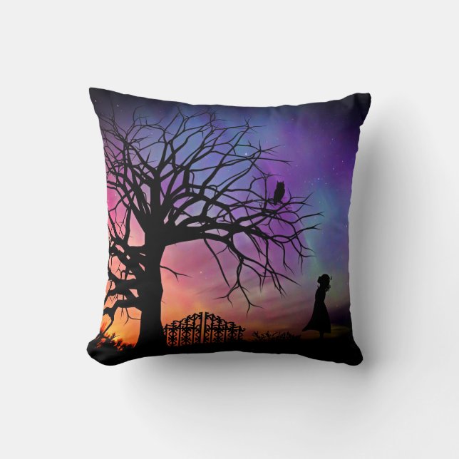 Modern Dream Tree Pillow Kussen (Voorkant)