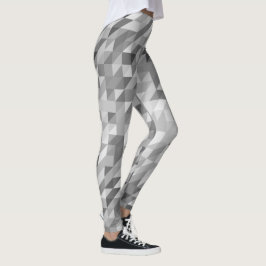 modern driehoekig afdrukken leggings