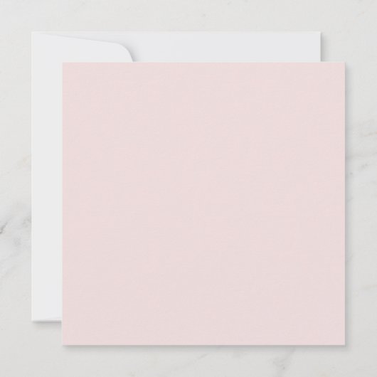 Modern Dusty Roos Hydrangea Bruiloft Save The Date (Achterkant)