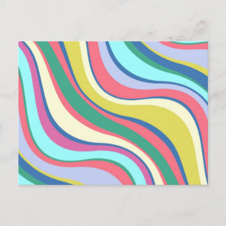 Modern Eames Waves 2 Briefkaart