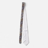 Modern Earth Tones Abstract Pattern Stropdas (Achterkant)