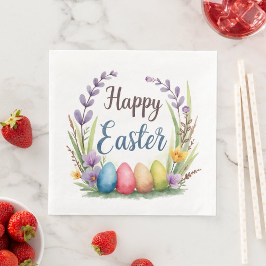 Modern Easter Eggs Beautiful Collection Servet (Insitu)