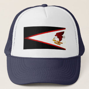 Modern Edgy Samoan Flag Trucker Pet