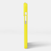 MODERN EDITABLE BRIGHT YELLOW IMAGE TEXT TEMPLATE iPhone HOESJE (Linkerkant)
