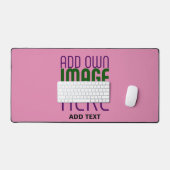 MODERN EDITABLE CUTE HOT PINK IMAGE TEXT TEMPLATE (Clavier et souris)