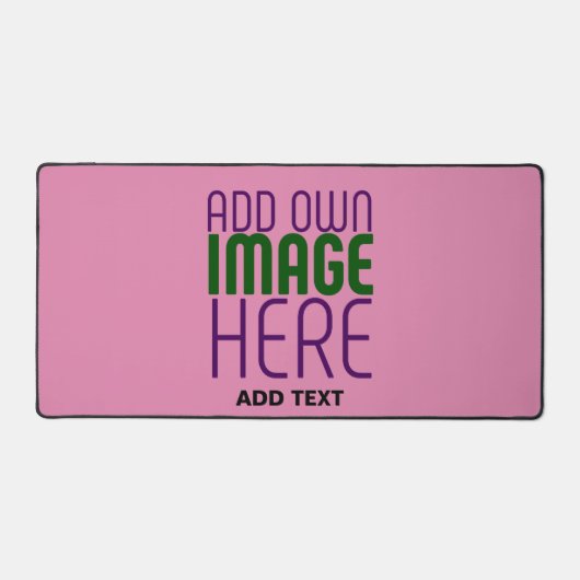 MODERN EDITABLE CUTE HOT PINK IMAGE TEXT TEMPLATE (Recto)
