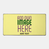 MODERN EDITABLE PASTEL YELLOW IMAGE TEXT TEMPLATE (Recto)
