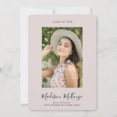 Modern Eenvoudig 5 Foto Kalligrafie Eenvoudige Afs Kaart (Voorkant)