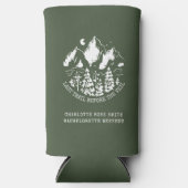 Modern Eenvoudig Camping Bachelorette Weekend (Voorkant)