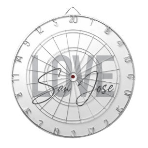 Modern, eenvoudig, chic, koel ontwerp Love San Jos Dartbord