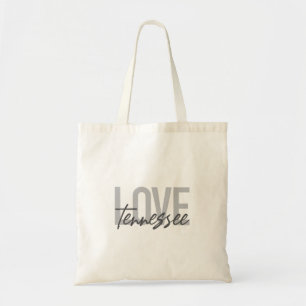 Modern, eenvoudig, chic, urban design Love Tenness Tote Bag